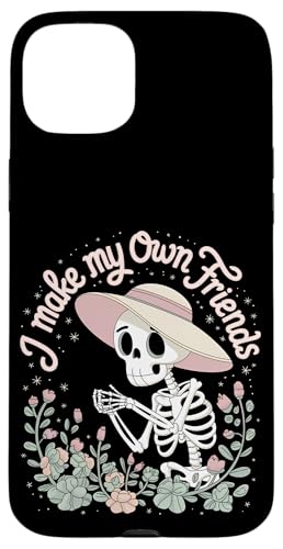 I Make My Own Friends Skelett Pflanze Goth Humor Hülle für iPhone 15 Plus I Make My Own Friends Skelett Pflanze Goth Humor Hülle für iPhone 15 Plus von Gartenarbeit Dark Humor Vintage Lustiges Geschenk