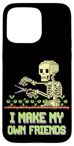 I Make My Own Friends Skelett Pflanze Goth Humor Hülle für iPhone 15 Pro Max I Make My Own Friends Skelett Pflanze Goth Humor Hülle für iPhone 15 Pro Max von Gartenarbeit Dark Humor Vintage Lustiges Geschenk