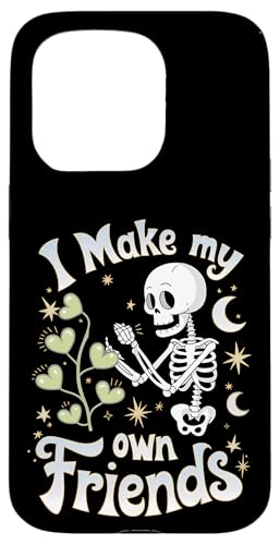 I Make My Own Friends Skelett Pflanze Goth Humor Hülle für iPhone 15 Pro I Make My Own Friends Skelett Pflanze Goth Humor Hülle für iPhone 15 Pro von Gartenarbeit Dark Humor Vintage Lustiges Geschenk