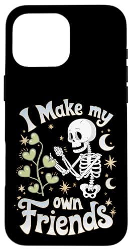 I Make My Own Friends Skelett Pflanze Goth Humor Hülle für iPhone 16 Pro Max I Make My Own Friends Skelett Pflanze Goth Humor Hülle für iPhone 16 Pro Max von Gartenarbeit Dark Humor Vintage Lustiges Geschenk