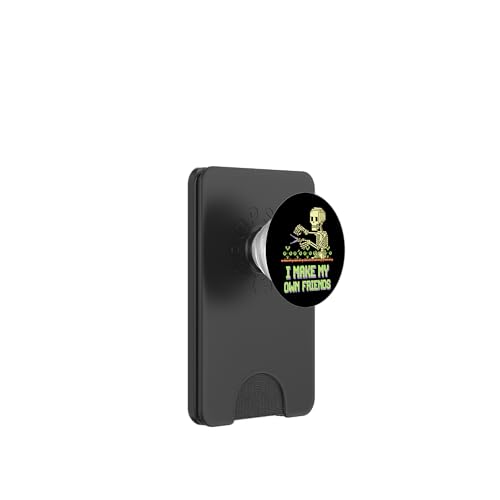 I Make My Own Friends Skelett Pflanze Goth Humor PopSockets PopWallet für MagSafe I Make My Own Friends Skelett Pflanze Goth Humor PopSockets PopWallet für MagSafe von Gartenarbeit Dark Humor Vintage Lustiges Geschenk