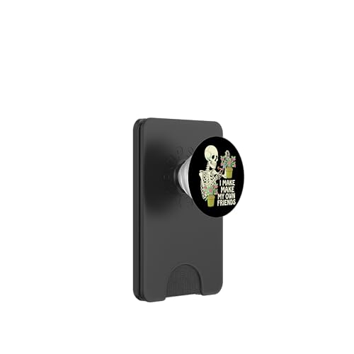I Make My Own Friends Skelett Pflanze Goth Humor PopSockets PopWallet für MagSafe I Make My Own Friends Skelett Pflanze Goth Humor PopSockets PopWallet für MagSafe von Gartenarbeit Dark Humor Vintage Lustiges Geschenk