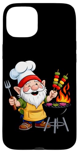 Grillender Zwerg Meister Am Grill Hülle für iPhone 15 Plus Grillender Zwerg Meister Am Grill Hülle für iPhone 15 Plus von Gartenzwerg Grillen Sommer Kochspaß