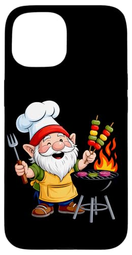 Grillender Zwerg Meister Am Grill Hülle für iPhone 15 Grillender Zwerg Meister Am Grill Hülle für iPhone 15 von Gartenzwerg Grillen Sommer Kochspaß