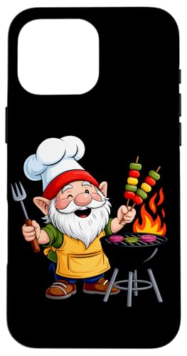 Grillender Zwerg Meister Am Grill Hülle für iPhone 16 Pro Max Grillender Zwerg Meister Am Grill Hülle für iPhone 16 Pro Max von Gartenzwerg Grillen Sommer Kochspaß