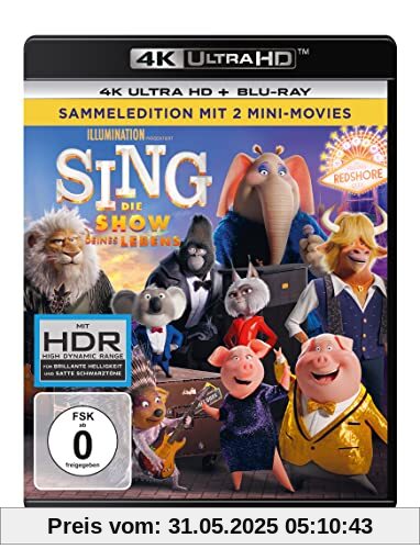 Sing - Die Show deines Lebens (4K Ultra HD) (+ Blu-ray 2D) von Garth Jennings