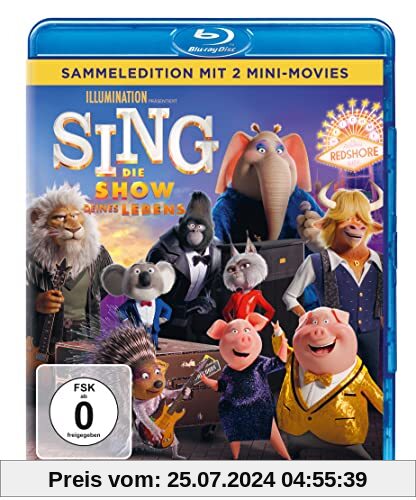Sing - Die Show deines Lebens [Blu-ray] von Garth Jennings