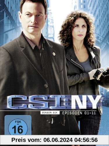 CSI: NY - Season 6.1 [3 DVDs] von Gary Sinise