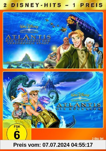 Atlantis - Das Geheimnis der verlorenen Stadt / Atlantis - Die Rückkehr [2 DVDs] von Gary Trousdale