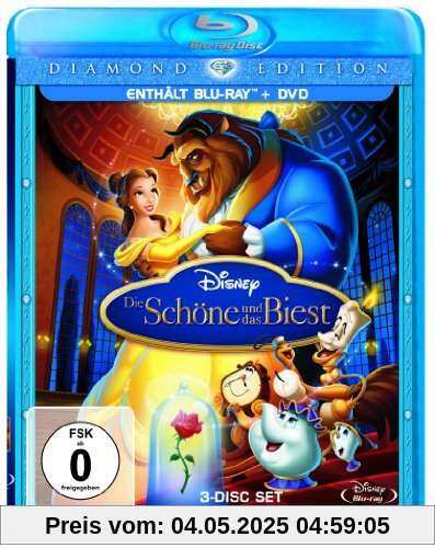 Die Schöne und das Biest (Diamond Edition) (2 Blu-Rays + DVD) [Blu-ray] von Gary Trousdale