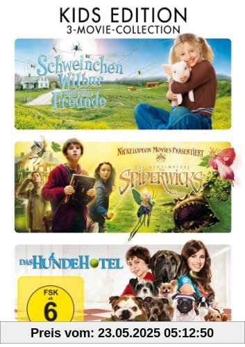 Schweinchen Wilbur und seine Freunde / Die Geeimnisse der Spiderwicks / Das Hundehotel [3 DVDs] von Gary Winick