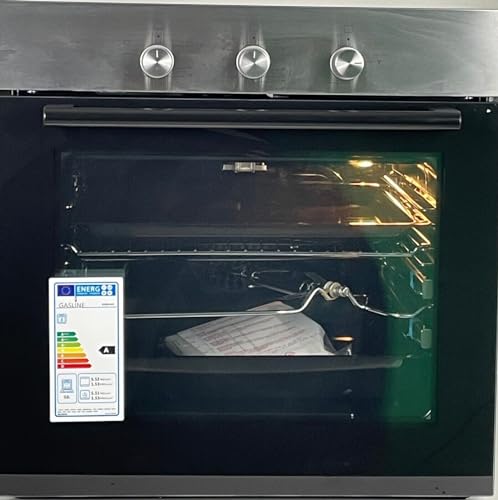 Gasline GB650-MX Gas Einbaubackofen Umluft Drehspieß 52L Erdgas/Propan Gasline GB650-MX Gas Einbaubackofen Umluft Drehspieß 52L Erdgas/Propan von Gasline