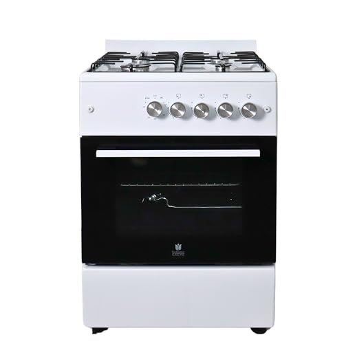 Gasline Gas Standherd 4 Flammig 60cm breit, Gas-Backofen mit Thermostat, Grill und Umluft Weiß SHGG6060FG Erdgas/Propangas Gasline Gas Standherd 4 Flammig 60cm breit, Gas-Backofen mit Thermostat, Grill und Umluft Weiß SHGG6060FG Erdgas/Propangas von Gasline