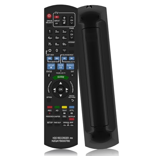 Ersatz Universalfernbedienung Panasonic, N2QAYB000780 Panasonic Fernbedienung IR6 für Panasonic Blu ray Disc Recorder Ersatz Universalfernbedienung Panasonic, N2QAYB000780 Panasonic Fernbedienung IR6 für Panasonic Blu ray Disc Recorder von Gasper