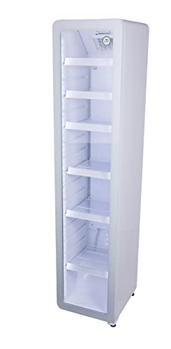 Gastro-Cool - Flaschenkühlschrank - schmal - abgerundet - weiss - LED - GCGD175 von Gastro-Cool
