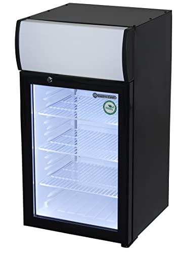 Gastro-Cool - Werbekühlschrank - klein - schwarz/weiß - LED - GCDC50 Gastro-Cool - Werbekühlschrank - klein - schwarz/weiß - LED - GCDC50 von Gastro-Cool