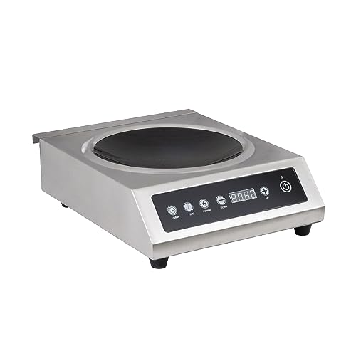 GastroHero Wok Induktionskochfeld I Wok Induktionskochplatte 3500 Watt I Wok Herdplatte Induktion 260 mm I Mobile Induktionskochplatte mit Touch Steuerung für Gastronomie GastroHero Wok Induktionskochfeld I Wok Induktionskochplatte 3500 Watt I Wok Herdplatte Induktion 260 mm I Mobile Induktionskochplatte mit Touch Steuerung für Gastronomie von GastroHero