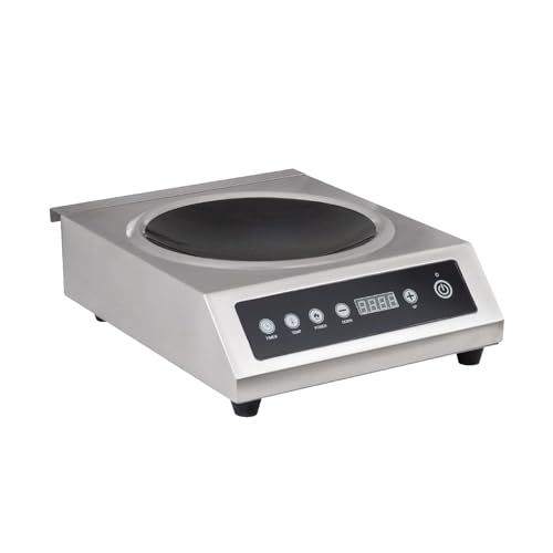 GastroHero Wok Induktionskochfeld I Wok Induktionskochplatte 3500 Watt I Wok Herdplatte Induktion 260 mm I Mobile Induktionskochplatte mit Touch Steuerung für Gastronomie GastroHero Wok Induktionskochfeld I Wok Induktionskochplatte 3500 Watt I Wok Herdplatte Induktion 260 mm I Mobile Induktionskochplatte mit Touch Steuerung für Gastronomie von GastroHero