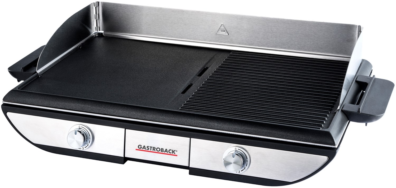 Design BBQ Advanced Pro Tischgrill silber Design BBQ Advanced Pro Tischgrill silber von Gastroback