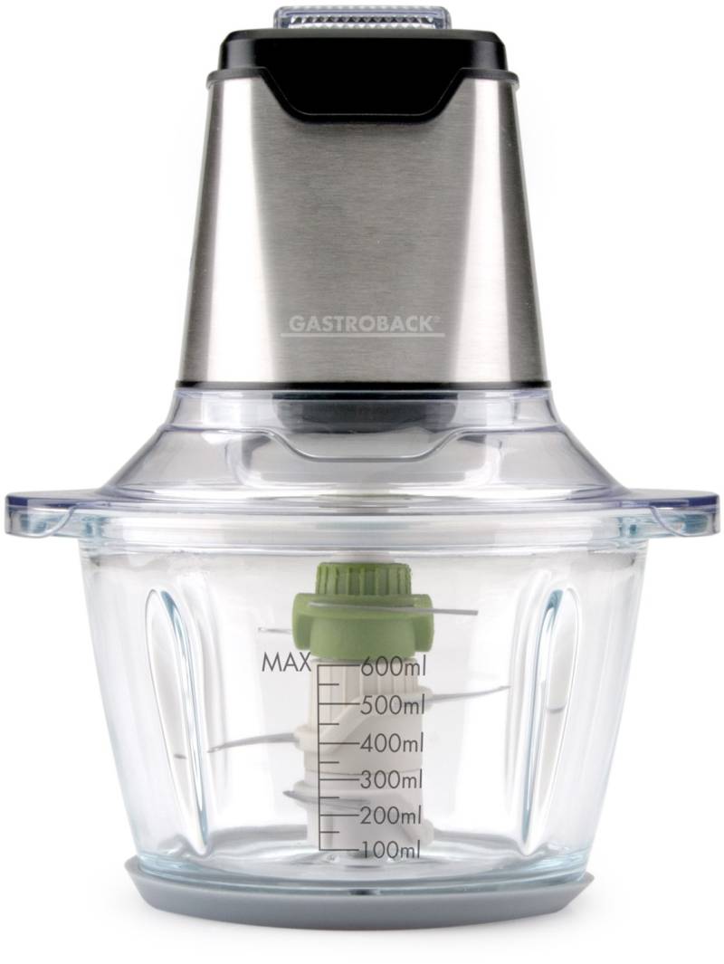 Design Mini Chopper Plus Zerkleinerer edelstahl von Gastroback