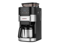 Gastroback Grind & Brew Pro Thermo, Filterkaffeemaschine, 1 l, Kaffeebohnen, Gemahlener Kaffee, Eingebautes Mahlwerk, 850 W, Schwarz, Edelstahl Gastroback Grind & Brew Pro Thermo, Filterkaffeemaschine, 1 l, Kaffeebohnen, Gemahlener Kaffee, Eingebautes Mahlwerk, 850 W, Schwarz, Edelstahl von Gastroback