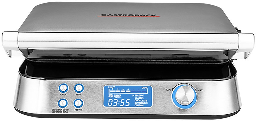 Waffeleisen Advanced Control Waffelautomat silber Waffeleisen Advanced Control Waffelautomat silber von Gastroback