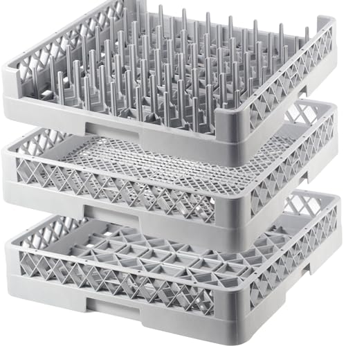 Gastronette 3 Set Spülkörbe Spülkorb für Bestecke Tabletts Gläser Geschirr GN Bleche Tassen mit 64 Finger Korb 50x50 Besteckkorb Spülmaschinenkorb Geschirrspülkorb für gewerbliche Spülmaschinen Gastronette 3 Set Spülkörbe Spülkorb für Bestecke Tabletts Gläser Geschirr GN Bleche Tassen mit 64 Finger Korb 50x50 Besteckkorb Spülmaschinenkorb Geschirrspülkorb für gewerbliche Spülmaschinen von Gastronette