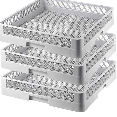 Gastronette 3 Stück Spülkörbe Spülkorb für Gläser Besteck Tassen Korb ohne Einteilung 50x50 Besteckkorb Spülmaschinenkorb Geschirrspülkorb für gewerbliche Spülmaschinen - fein Gastronette 3 Stück Spülkörbe Spülkorb für Gläser Besteck Tassen Korb ohne Einteilung 50x50 Besteckkorb Spülmaschinenkorb Geschirrspülkorb für gewerbliche Spülmaschinen - fein von Gastronette