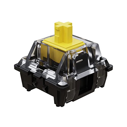 Gateron RGB Optischer mechanischer MX Tastschalter – durchsichtige Oberseite Gelb gelb 65 Pcs Gateron RGB Optischer mechanischer MX Tastschalter – durchsichtige Oberseite Gelb gelb 65 Pcs von Gateron