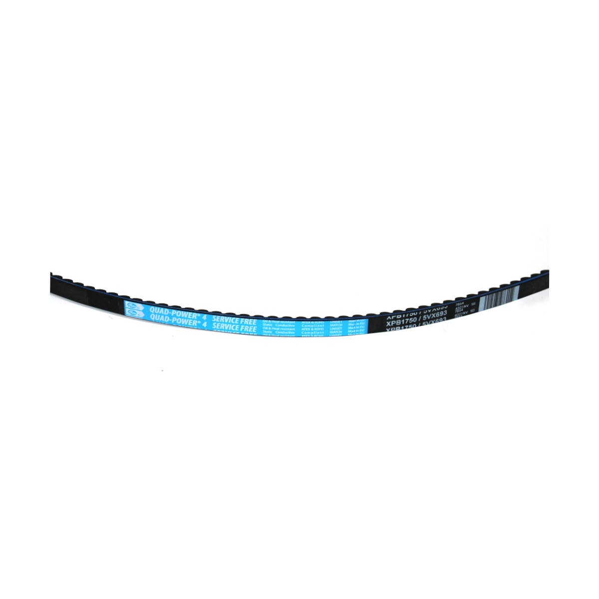Gates XPB 1750 / 5VX693 Quad Power 4 Keilriemen Riemen wartungsfrei XPB 1750 mm Gates XPB 1750 / 5VX693 Quad Power 4 Keilriemen Riemen wartungsfrei XPB 1750 mm von Gates