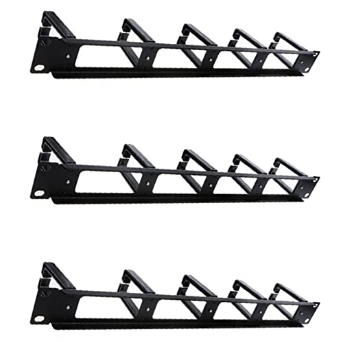 Gathukila 3X 19 1U Rack Schränke Netzwerk Organizer Hohl Metall Basis Ring Abnehmbare Draht Manager Gathukila 3X 19 1U Rack Schränke Netzwerk Organizer Hohl Metall Basis Ring Abnehmbare Draht Manager von Gathukila