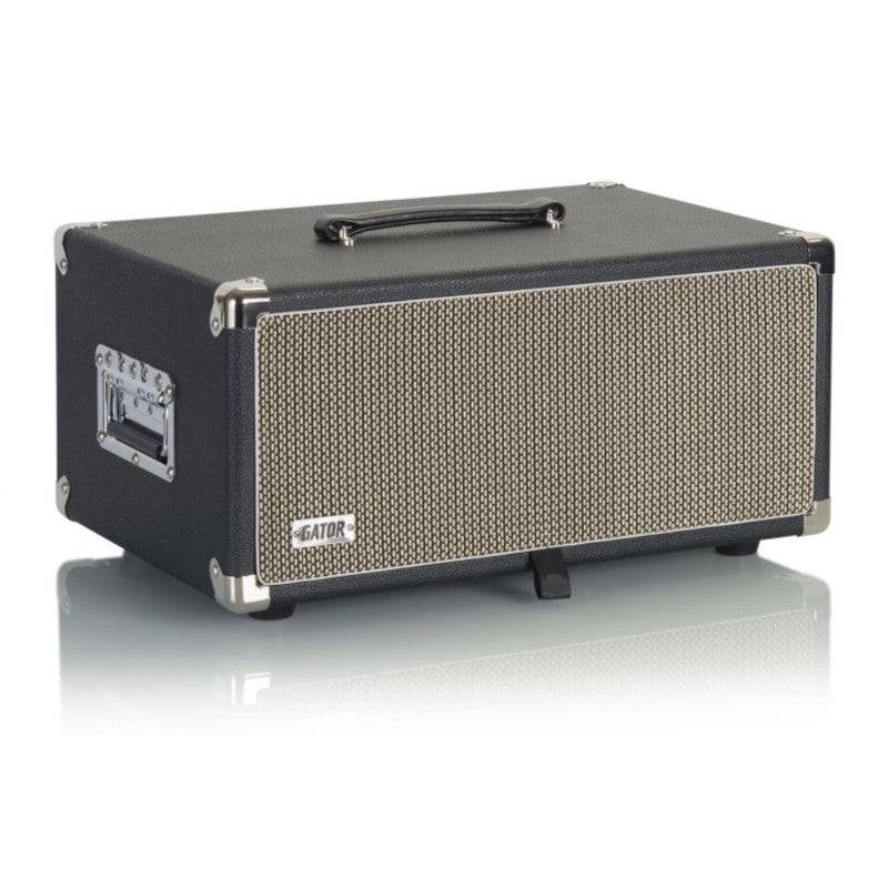Gator Cases GR-RETRORACK-4BK Retro Rack Vintage Amp Vibe 4U Rack Case (Black) von Gator Cases