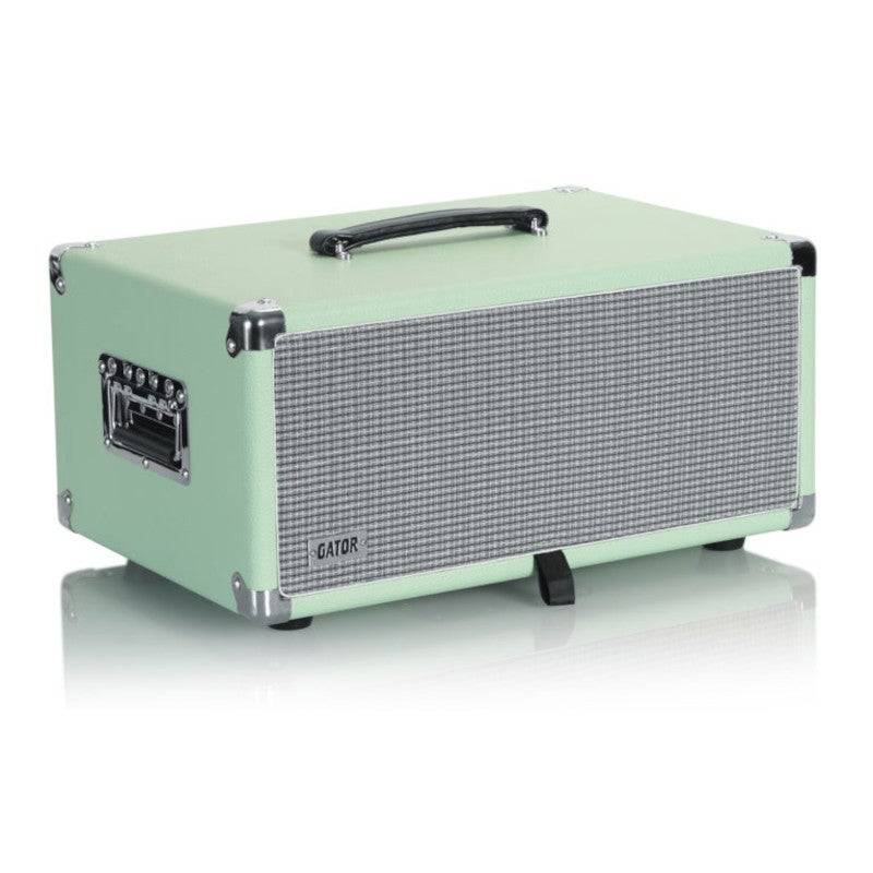 Gator Cases GR-RETRORACK-4SG Retro Rack Vintage Amp Vibe Rack Case 4U Seafoam Green von Gator Cases