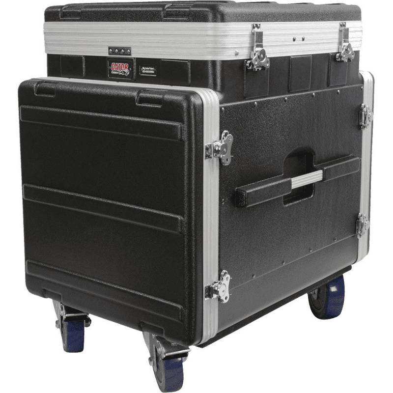 Gator Cases GRC-12X10-PU Polythene 12U - 10U Combi Flight Case for Mixers von Gator Cases