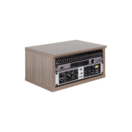Gator Frameworks Elite Furniture Series Desktop 4U Studio Rack, Driftwood Grey Finish (GFW-ELITERK-4U-GRY) von Gator Frameworks