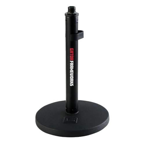 Gator Frameworks Standard-Desktop-Mikrofonständer mit fester Höhe (GFW-MIC-0600) Gator Frameworks Standard-Desktop-Mikrofonständer mit fester Höhe (GFW-MIC-0600) von Gator