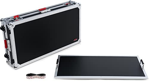 Gator Cases G-Tour Series Gitarren-Pedalboard mit ATA Road Case, Rädern und Ziehgriff; Extra Large: 34" x 17" (G-Tour PEDALBOARD-XLGW) von Gator