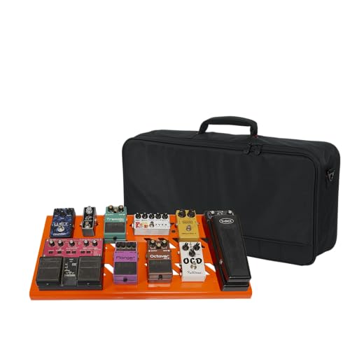 Gator Aluminium-Pedalboard orange, mit Tasche (GPB-BAK-OR) von Gator