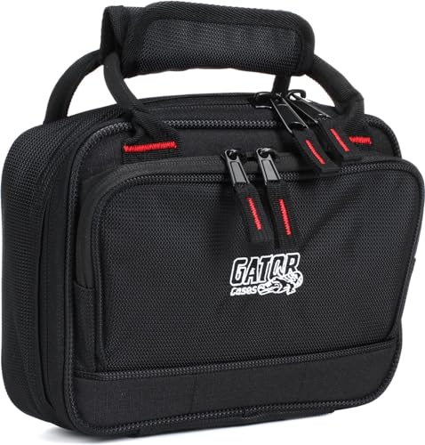 Gator Cases gepolsterte Tasche für Mischpulte und Equipment | 25,4 x 21,59 x 11,43 cm | schwarz| (G-MIXERBAG-0608) von Gator