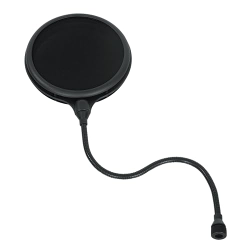 Gator Cases Split Level Double Layered Pop Filter mit Befestigungsklemme; passend für die meisten Standard-Mikrofonstative (GM-POP FILTER) von Gator Frameworks