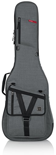 Gator Cases Transit Series Gig Bag für Akustikgitarren, grau (GT-ACOUSTIC-GRY) von Gator