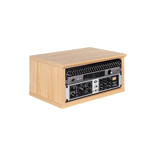 Gator Frameworks Elite Furniture Series Desktop 4U Studio Rack, Ahorn Natur (GFW-ELITERK-4U-MPL) von Gator Frameworks