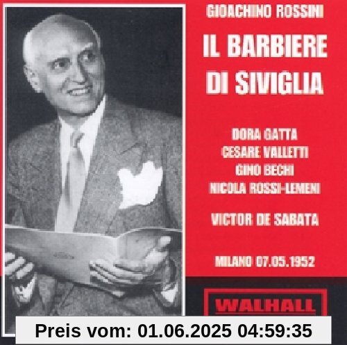 Il Barbiere di Siviglia / Der Barbier von Sevilla (Milano, 1952) von Gatta