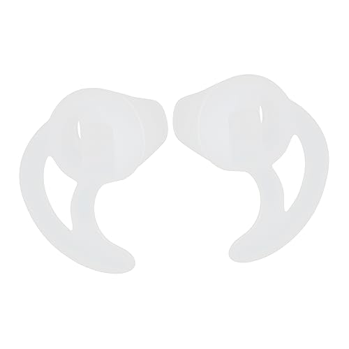 Gatuida 1 Paar Ohrstöpsel aus Silikon Akustikschlauch Ohrhörer Ohrstöpsel TIPP schlauchlos Ersatz Ohr Sports Earbuds Sport-Ohrstöpsel Silikon -Ohrhörer -Spitzen Ohrpassstück Kieselgel Weiß von Gatuida