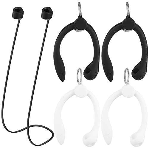 Gatuida 1 Satz Anti-verlorene Linie True-Wireless-kopfhörer Anti-Lost-Kabel Für Ohrhörer Kopfhörerkabel-Organizer Ohrstöpselhaken Anti-Lost-Gurt Ohrhaken Profi Kieselgel Universal- von Gatuida
