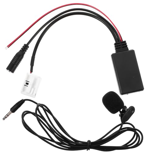 Gatuida 1 Satz Automikrofon-Audiokabel-Mikrofon-Autoradio-Mikrofon-Adapter-Empfänger von Gatuida