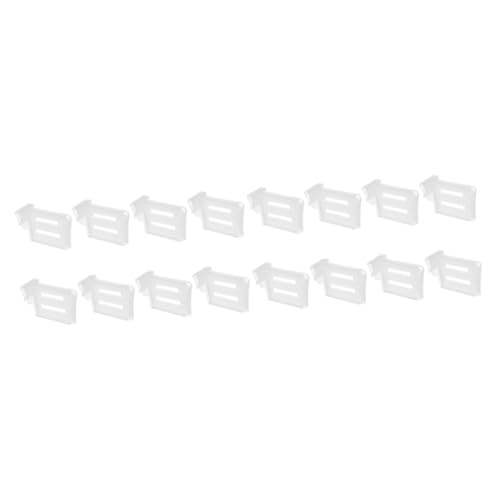 Gatuida 16 Stk Gewürzteiler Trennwand für Kleidung Seitentürtrenner Mini-Gefrierschrank Schubladen aus Kunststoff Kühlschrankteiler für den täglichen Gebrauch Kühlschrank-Trennwand Teilung von Gatuida