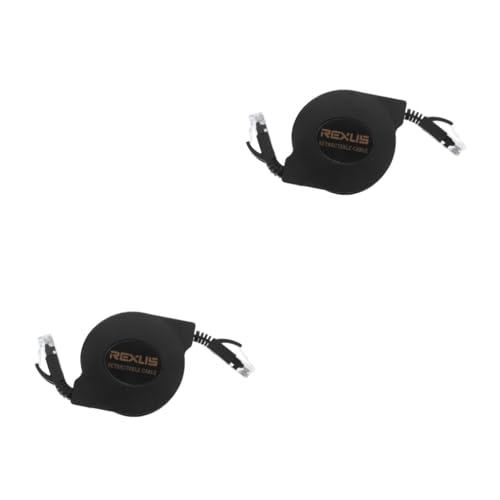 Gatuida 2 Stück 10 ethernet cables ethernetkabel kupferkabel hppt printer Cat6-Ethernet-Kabel einziehbar einziehbares Netzwerkkabel einziehbares Cat6-Ethernet-Kabel Anzahl digitale Leitung von Gatuida