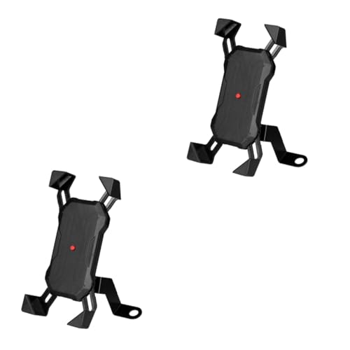 Gatuida 2 Stück 360 Handy Halterung Handyhalter Für Den Rückspiegel Handyhalter Für Rückspiegel Roller-telefonhalterung Telefonhalter Für Den Rückspiegel Elektroauto Vorrichtung Rotieren von Gatuida