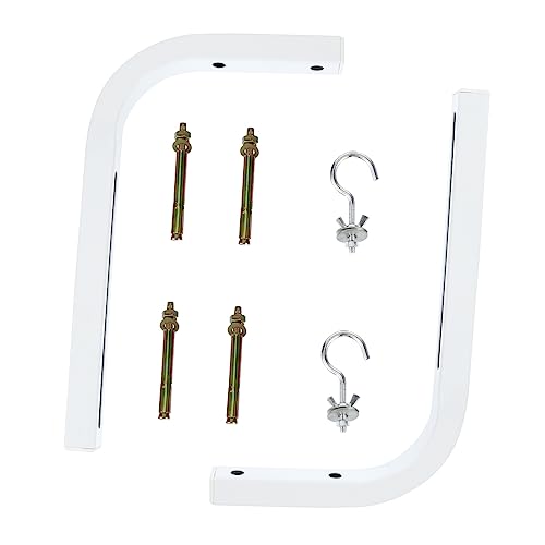 Gatuida 2 Stück Wandhalterung Einstellbar Klammer Befestigung Der Projektorleinwand Haken Projektorhalterung Für Die Wand Hängend Erweiterbar Unterstützung Projektor Mount Eisen Weiß Gatuida 2 Stück Wandhalterung Einstellbar Klammer Befestigung Der Projektorleinwand Haken Projektorhalterung Für Die Wand Hängend Erweiterbar Unterstützung Projektor Mount Eisen Weiß von Gatuida